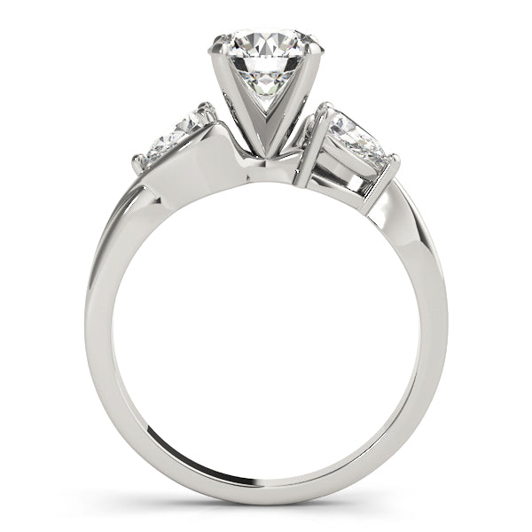 Pear Three-Stone Diamond Engagement Ring · 0.40 ct tw