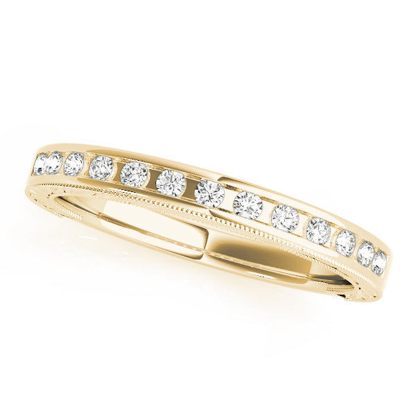 Channel Set Diamond Wedding Band · 0.13 ct tw