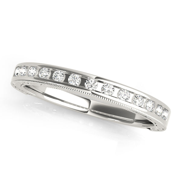 Channel Set Diamond Wedding Band · 0.13 ct tw