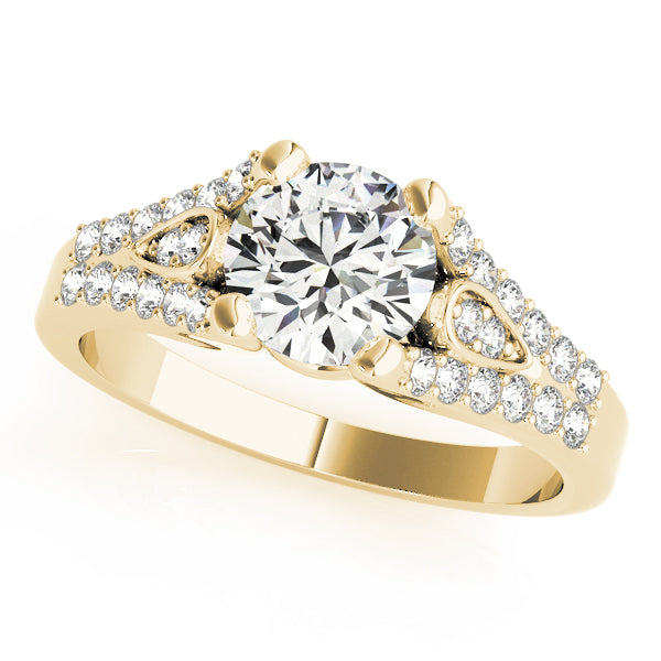 Round Multi-Row Diamond Engagement Ring · 1.26 ct tw