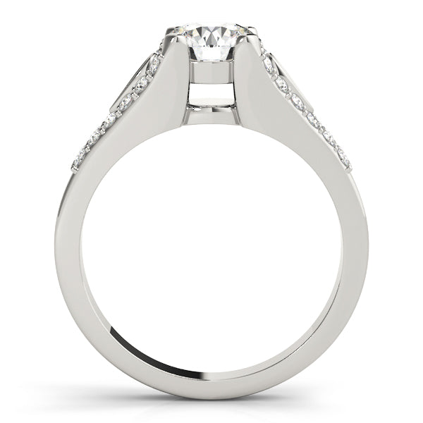 Round Multi-Row Diamond Engagement Ring · 1.26 ct tw