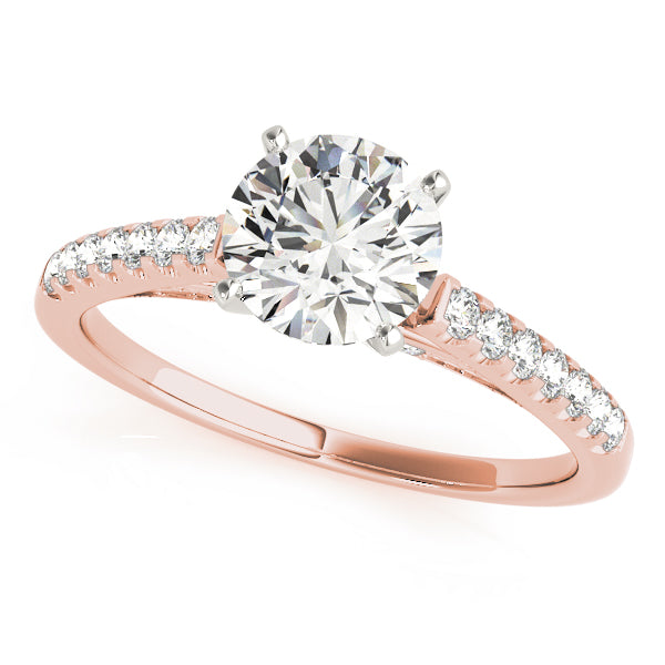 Single Row Prong Set Diamond Engagement Ring · 0.26 ct tw