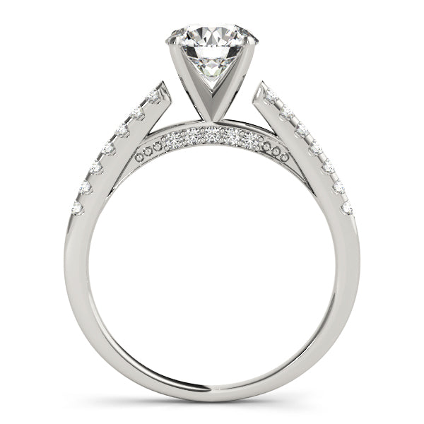 Single Row Prong Set Diamond Engagement Ring · 0.26 ct tw