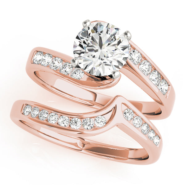 Bypass Diamond Engagement Ring · 0.21 ct tw