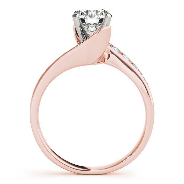 Bypass Diamond Engagement Ring · 0.21 ct tw