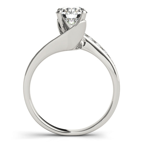 Bypass Diamond Engagement Ring · 0.21 ct tw