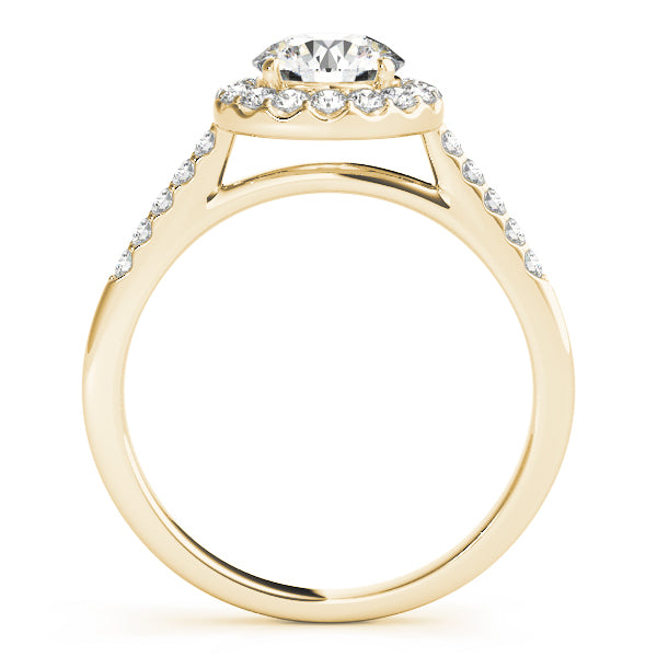 Round Halo Diamond Engagement Ring · 2.42 ct tw