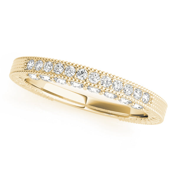 Pave Diamond Wedding Band · 0.28 ct tw
