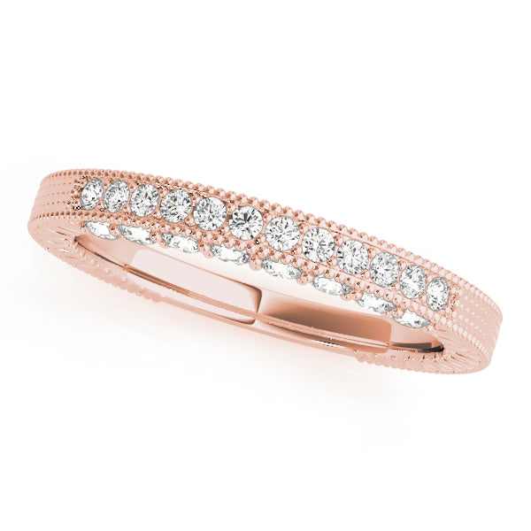 Pave Diamond Wedding Band · 0.28 ct tw