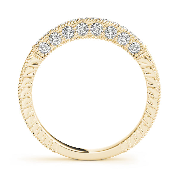 Pave Diamond Wedding Band · 0.28 ct tw