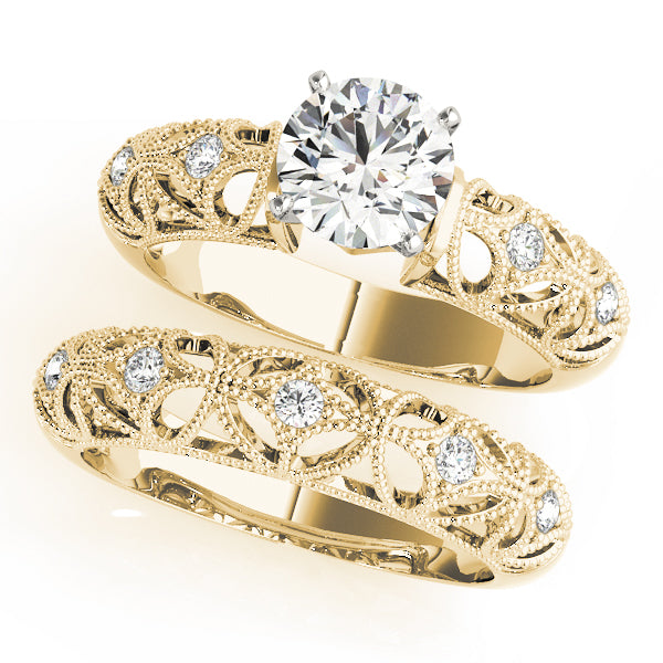 Antique Diamond Engagement Ring · 0.06 ct tw