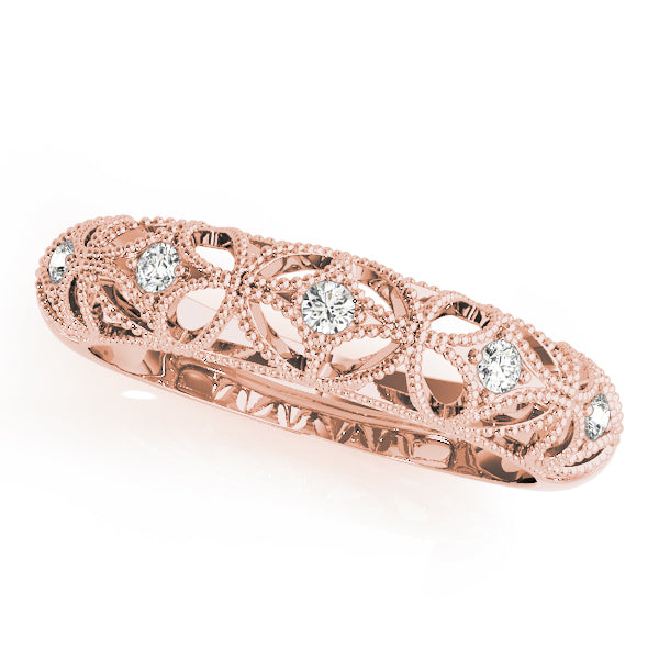 Prong Set Diamond Wedding Band · 0.08 ct tw