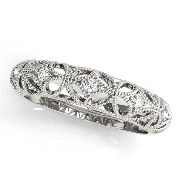 Prong Set Diamond Wedding Band · 0.08 ct tw