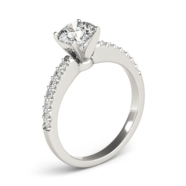 Single Row Prong Set Diamond Engagement Ring · 1.60 ct tw