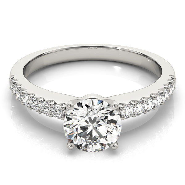 Single Row Prong Set Diamond Engagement Ring · 1.60 ct tw