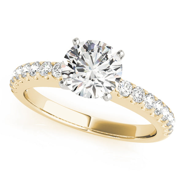 Single Row Prong Set Diamond Engagement Ring · 0.28 ct tw