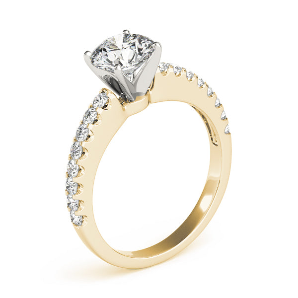 Single Row Prong Set Diamond Engagement Ring · 0.28 ct tw