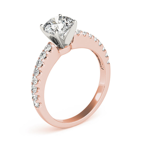Single Row Prong Set Diamond Engagement Ring · 0.28 ct tw