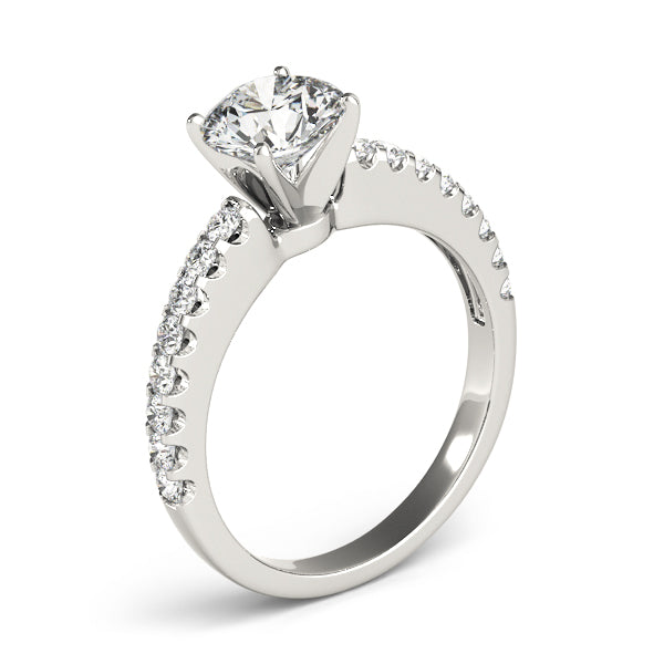 Single Row Prong Set Diamond Engagement Ring · 0.28 ct tw