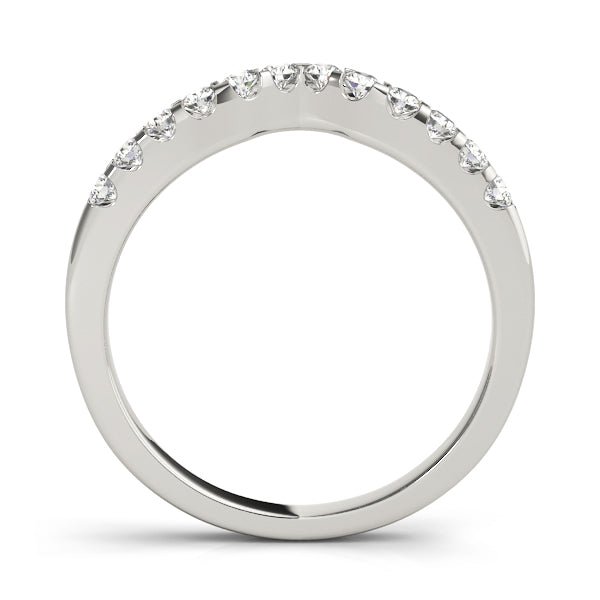 Curved Diamond Wedding Band · 0.60 ct tw