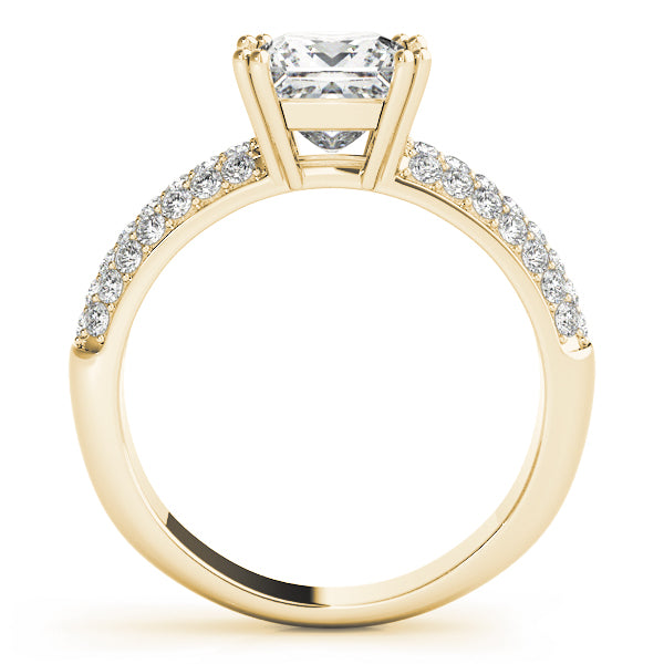 Cushion Pave Diamond Engagement Ring · 2.44 ct tw