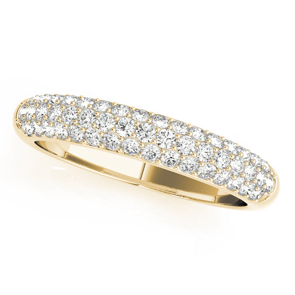 Pave Diamond Wedding Band · 0.49 ct tw