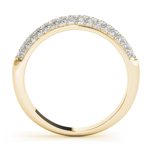 Pave Diamond Wedding Band · 0.49 ct tw