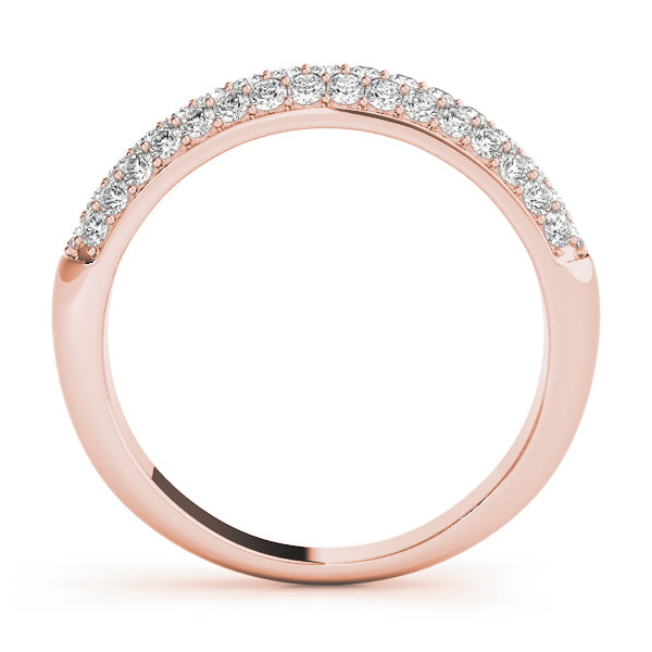 Pave Diamond Wedding Band · 0.49 ct tw