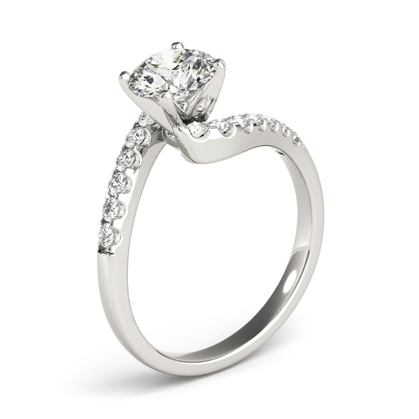 Bypass Diamond Engagement Ring · 0.70 ct tw