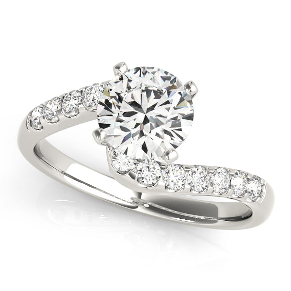 Bypass Diamond Engagement Ring · 0.70 ct tw