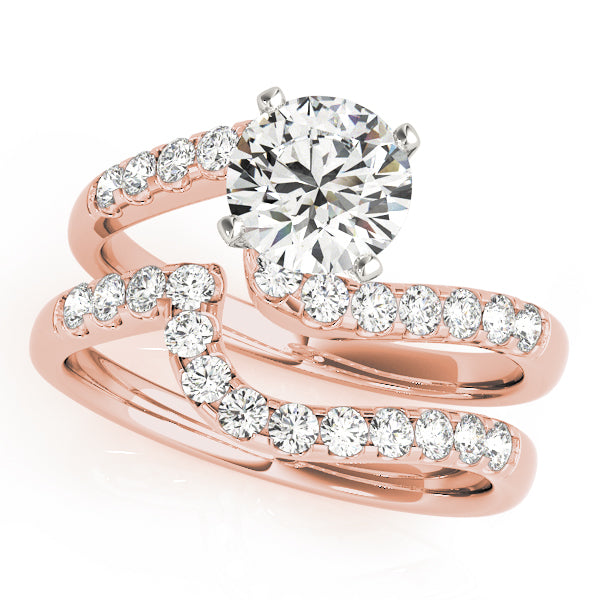 Bypass Diamond Engagement Ring · 0.70 ct tw