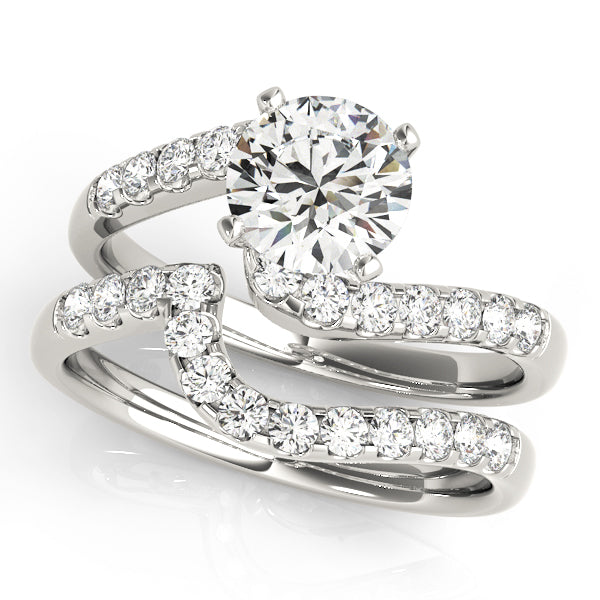 Bypass Diamond Engagement Ring · 0.70 ct tw