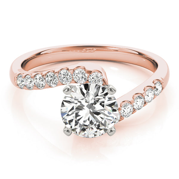 Bypass Diamond Engagement Ring · 0.70 ct tw