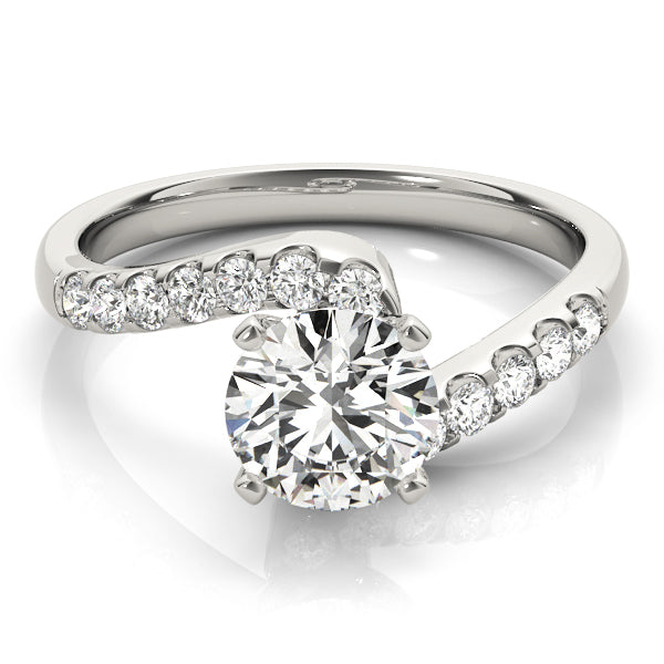 Bypass Diamond Engagement Ring · 0.70 ct tw