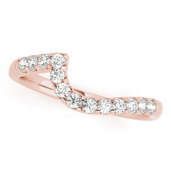 Curved Diamond Wedding Band · 1.08 ct tw
