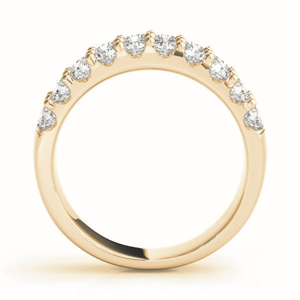 Double Row Diamond Wedding Band · 0.88 ct tw