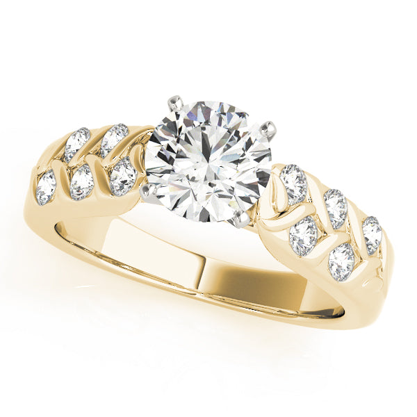 Multi-Row Diamond Engagement Ring · 0.40 ct tw