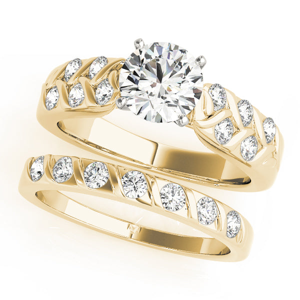 Multi-Row Diamond Engagement Ring · 0.40 ct tw