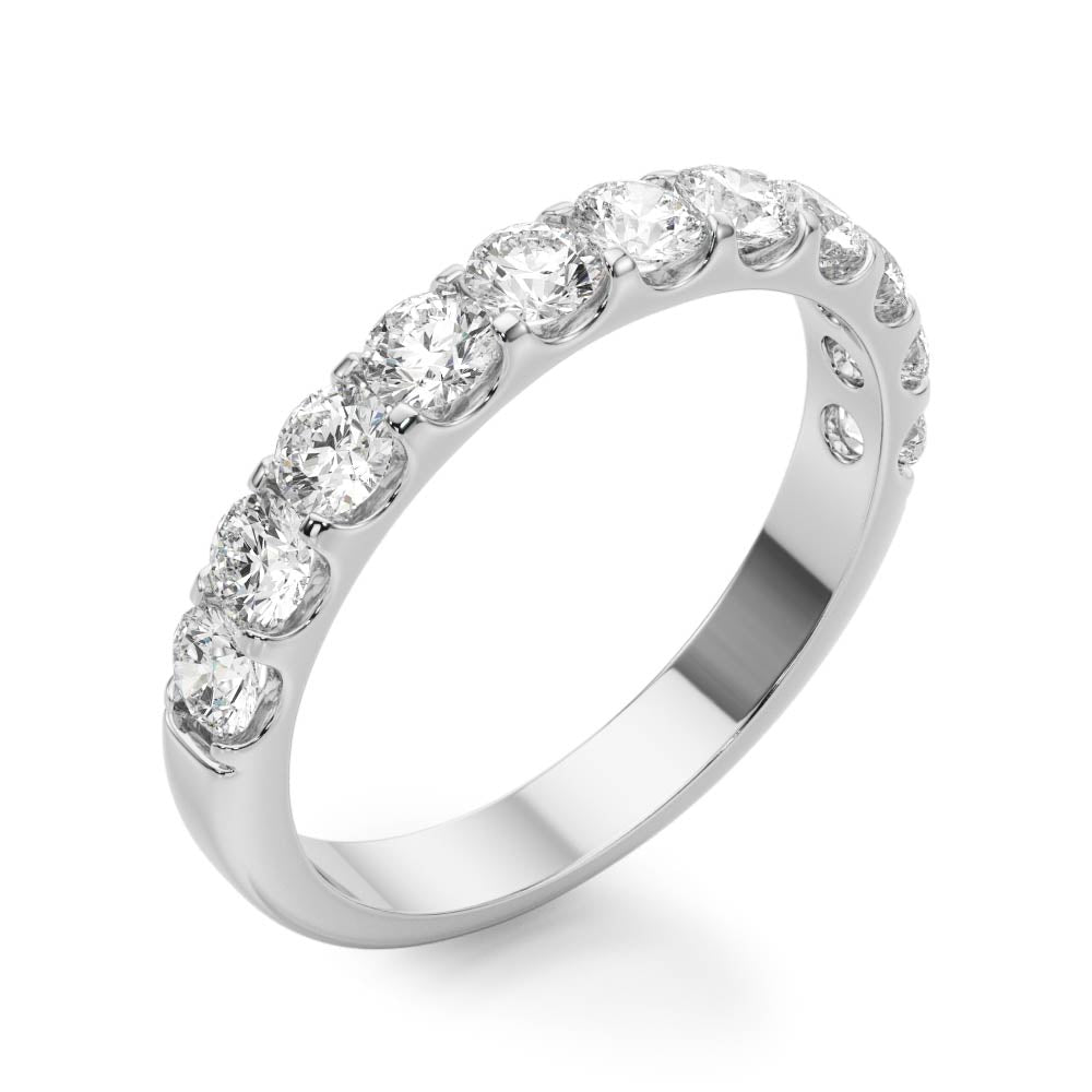 Prong Set Diamond Wedding Band · 0.18 ct tw