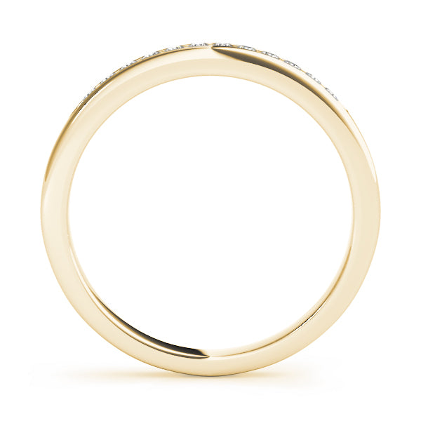 Channel Set Diamond Wedding Band · 0.12 ct tw