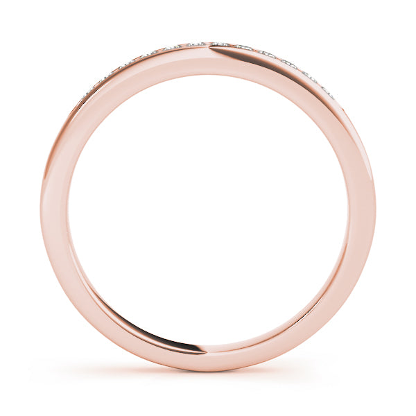 Channel Set Diamond Wedding Band · 0.12 ct tw