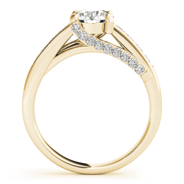 Round Single Row Prong Set Diamond Engagement Ring · 1.34 ct tw