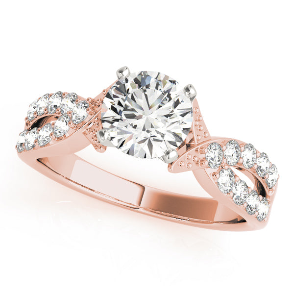 Multi-Row Diamond Engagement Ring · 0.45 ct tw