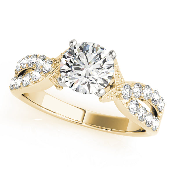 Multi-Row Diamond Engagement Ring · 0.45 ct tw
