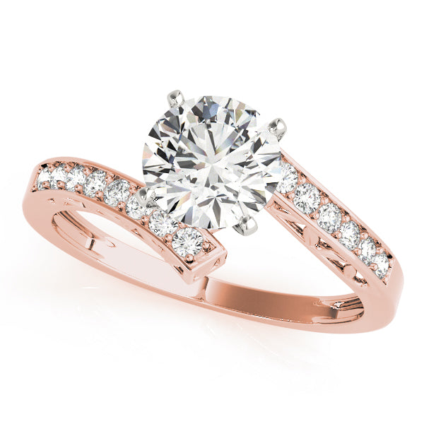 Bypass Diamond Engagement Ring · 0.24 ct tw