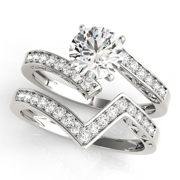 Bypass Diamond Engagement Ring · 0.24 ct tw