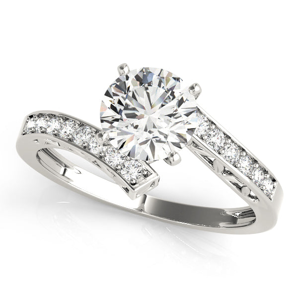 Bypass Diamond Engagement Ring · 0.24 ct tw