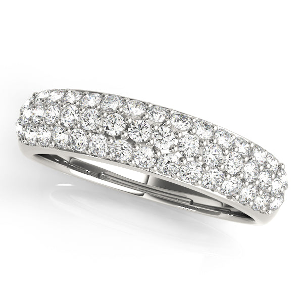 Pave Diamond Wedding Band · 0.66 ct tw