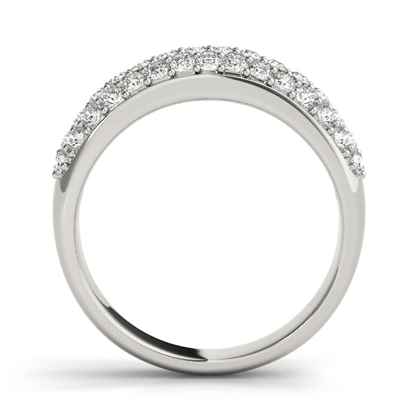 Pave Diamond Wedding Band · 0.66 ct tw