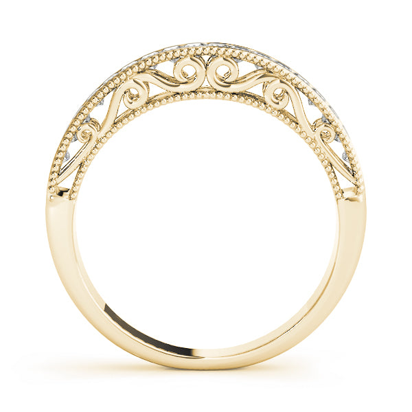 Princess Fancy Shape Diamond Wedding Band · 0.85 ct tw